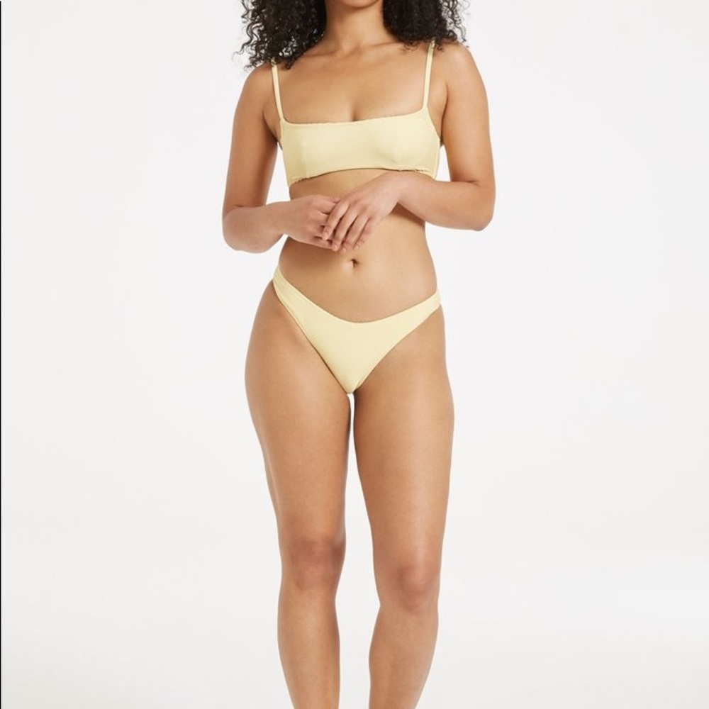 Zulu & Zephyr Signature Bralette Top Lemon